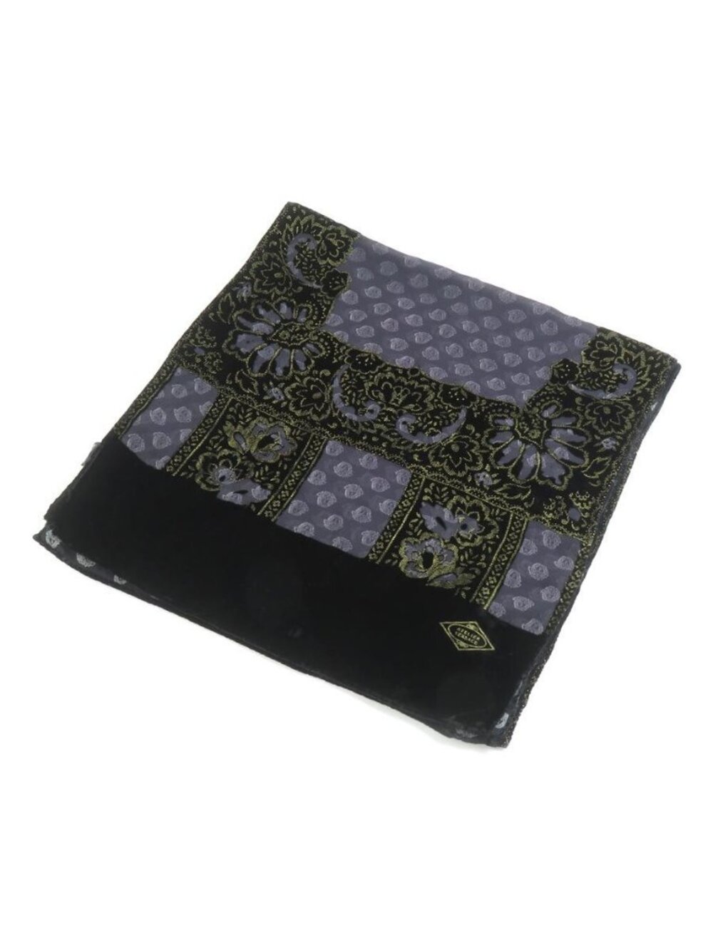 Versace Shawl Scarf Black